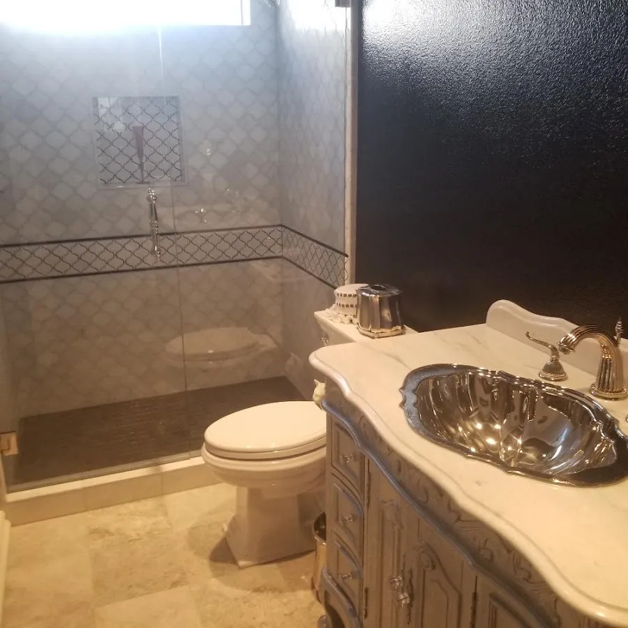 Professional plumbing work and bathroom remodeling in Lowes Island